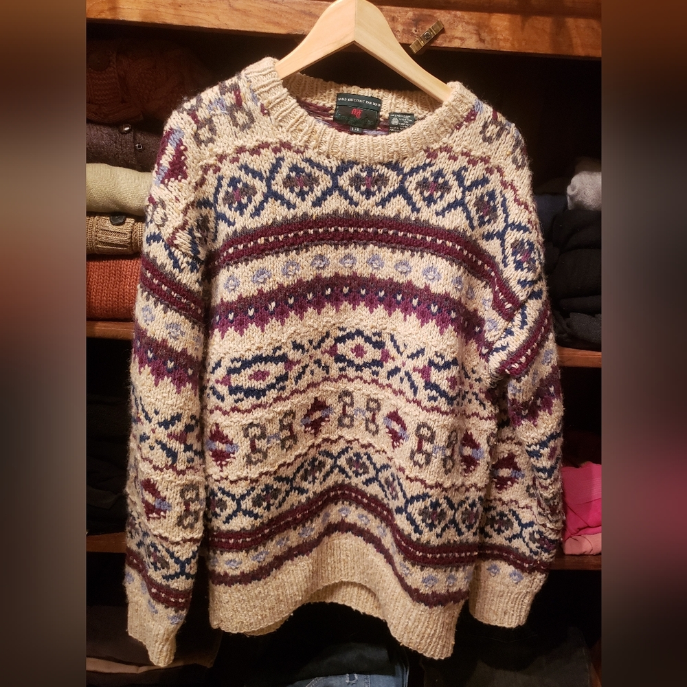 Vintage Abercrombie and Fitch Fairisle sweater